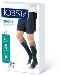 JOBST SPORT Podkolanówki uciskowe CCL1 szary/grafit, rozmiar XL,