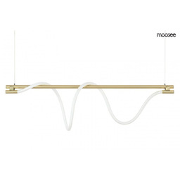 MOOSEE lampa wisząca SERPIENTE złota