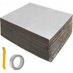 Mata wygłuszająca butylowa samoprzylepna do auta 40x35cm 39szt