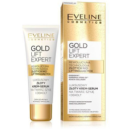 EVELINE_Gold Lift Expert luksusowy złoty krem-serum na twarz