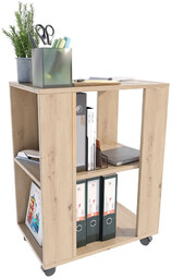 Elior Mobilna szafka pod drukarkę dąb artisan -