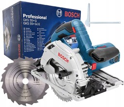 Piła Pilarka Tarczowa Sieciowa 165mm 1350W Bosch Gks