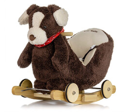 Piesek na biegunach Milly Mally Polly Plus Brown