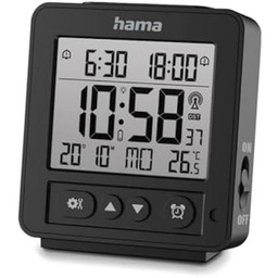 Budzik radiowy - HAMA - Rhodes - LCD