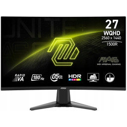 Monitor Msi Mag 27CQ6F 27" 2560x1440px 180Hz 0.5