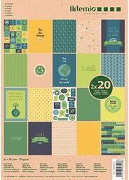 Blok z motywem Save the planet 40 arkuszy