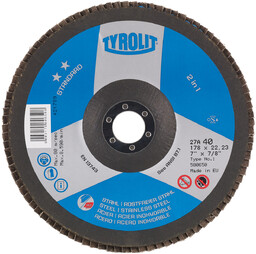 ŚCIERNICA LAMELKOWA TYROLIT STANDARD 2W1 27XLA 125x22,23 ZA40-B