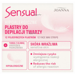Joanna - Sensual - 12 Face Wax Strips