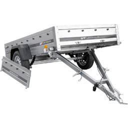 Przyczepka samochodowa na resorach 230x125 UNITRAILER GARDEN 230/R