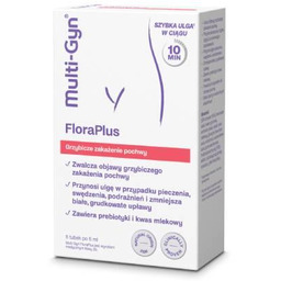 Multi-Gyn FloraPlus Żel dopochwowy, 5 tubek x 5