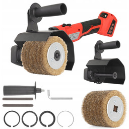 Satyniarka M14 przystawka na szlifierkę do Satynowania szczotka