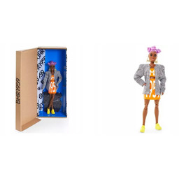 Barbie Made To Move Lalka Kolekcjonerska Różowe Włosy