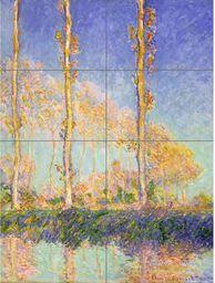 Artery8 Claude Monet plakat topoli francuskich, XL, 8