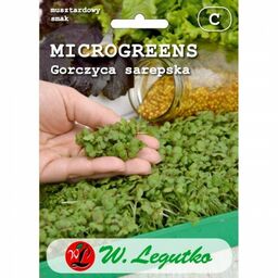 Microgreens gorczyca sarepska - Legutko >>> nasiona