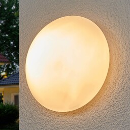 Searchlight Szklany kinkiet zewnętrzny Tokyo 28 cm IP44