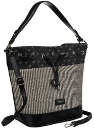 Worek czarny David Jones 6875-2