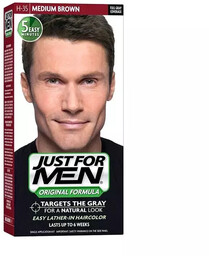 Just For Men, szampon koloryzujący, średni brąz H-35