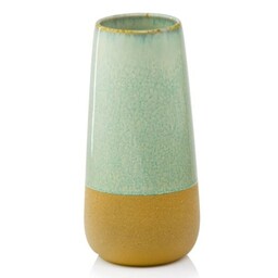 Miętowy wazon ceramiczny Polnix Vintage 31.143 27 cm