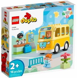 Klocki LEGO DUPLO 10988 Przejażdżka autobusem - 16