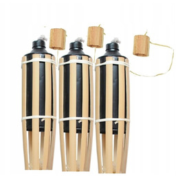 Pochodnia bambusowa, ogrodowa, kulig, pochodnie ognisko 180 cm