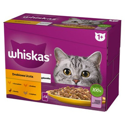 WHISKAS Adult saszetki 12 x 85 g -