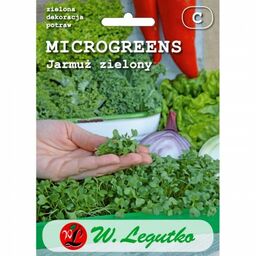 Microgreens jarmuż - Legutko >>> nasiona na mikrolistki