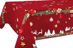 Le linge de Jules Obrus, poliester, czerwony, prostokątny