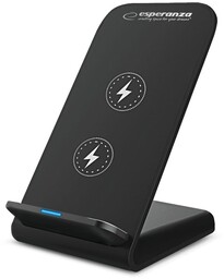 ESPERANZA PODSTAWKA POD TELEFON Z ŁADOWARKĄ BEZPRZEWODOWĄ 15W