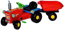 Traktor Traktorek z Przyczepką Na Pedały Gratisy