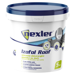 Powłoka ochronno-dekoracyjna na dach IZOFOL ROOF grafitowy 5