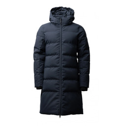 HORZE Długi płaszcz młodzieżowy PALOMA - blueberry