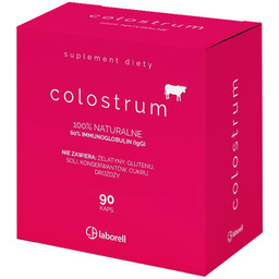 Laborell Colostrum Suplementy diety, 90 kaps.