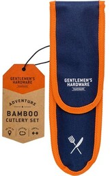 Gentlemen&amp;amp;apos;s Hardware Zestaw sztućców podróżnych Travel Bamboo