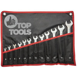 TOP TOOLS Zestaw kluczy płasko-oczkowych 35D359 (12 elementów)