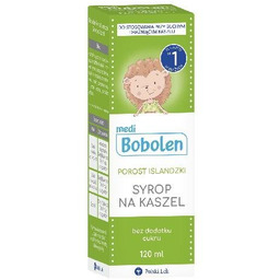 BOBOLEN porost islandzki syrop na kaszel DZIECKO