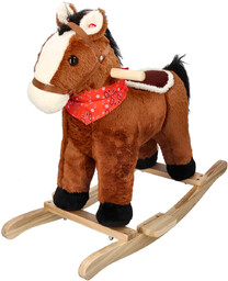 Brązowy Konik na biegunach