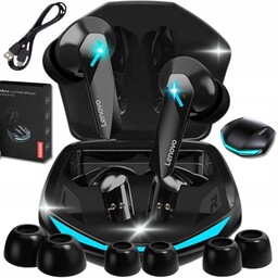 Słuchawki Bezprzewodowe Lenovo GM2 Pro Dokanałowe Bluetooth Powerbank