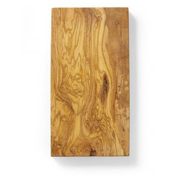 DESKA DO SERWOWANIA Z DREWNA OLIWNEGO PROSTOKĄTNA 300x150x18