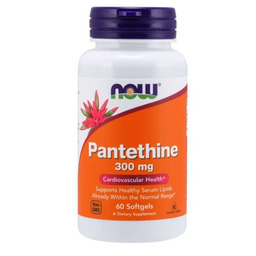 NOW Foods Pantetyna 300 mg 60 kaps