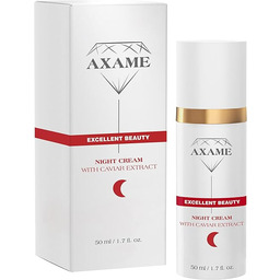 Axame Krem na noc Premium nawilżający, hipoalergiczny krem
