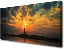 Obraz na Płótnie Latarnia Morska Krajobraz