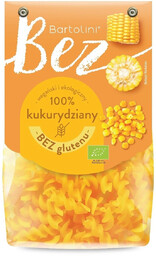 Bartolini Makaron świderki kukurydziany bezglutenowy 250 g (EKO)