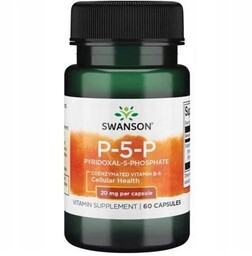 SWANSON P-5-P Witamina B-6 20mg - 60 kapsułek