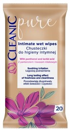 CLEANIC Chusteczki do higieny intymnej Pure 1op.-20szt