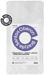 Kawa ziarnista Leń Coffee BRAZYLIA Santos Oberon 500g