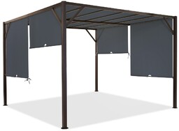 Metalowa pergola tarasowa Santorini 3 x 3 m