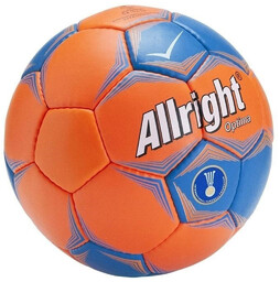 Piłka ręczna allright Optima II 54-56cm orange-blue