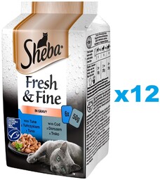 SHEBA saszetka 72x50 g Fresh & Fine -
