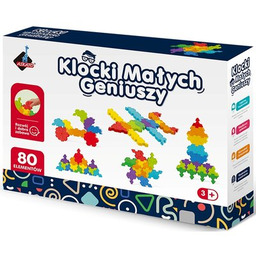 ASKATO Klocki plastikowe Klocki małych geniuszy 125220