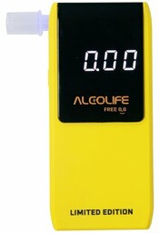 Alkomat ALCOLIFE Free - żółty